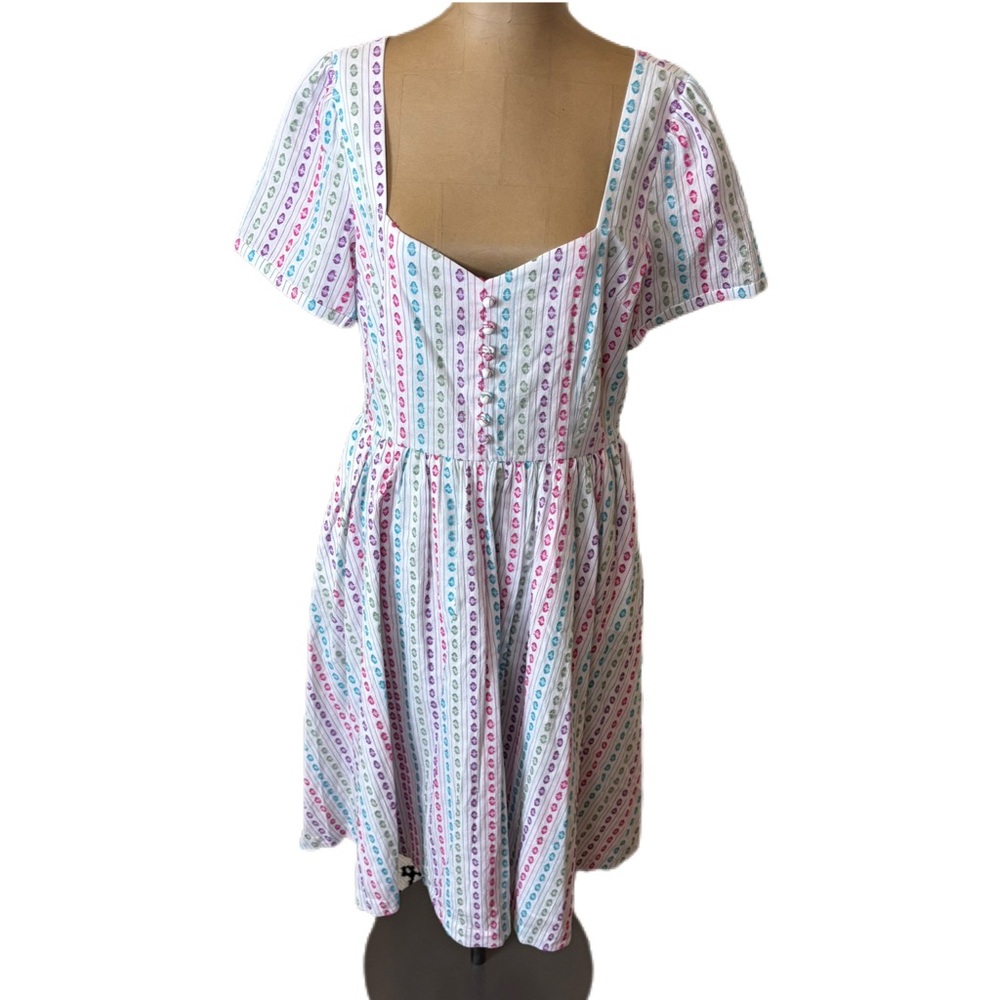 NWT! ModCloth Fabulous Fit and Flare Shirt Dress Size 10